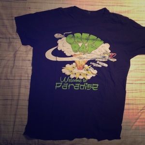 Green Day: Welcome to Paradise Tee Shirt